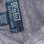 Vintage Polo ralph lauren high neck small grey cropped sweater