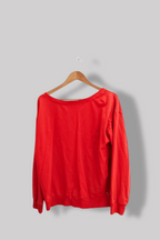 Vintage Puma red classic fit crew neck small sweatshirt