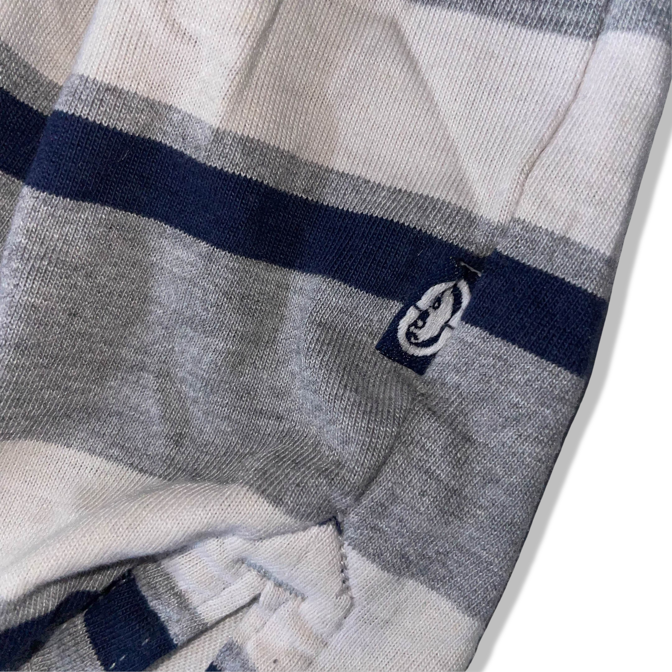 Vintage Ecko UNLTD. multi stripe mens medium polo shirt