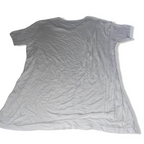Vintage White Regular fit Calvin Klein medium V-neck tees