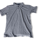 Vintage womens grey Aviator London short sleeve polo shirt M