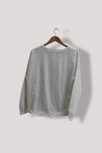 Vintage White Orange Country Graphics medium sweatshirt