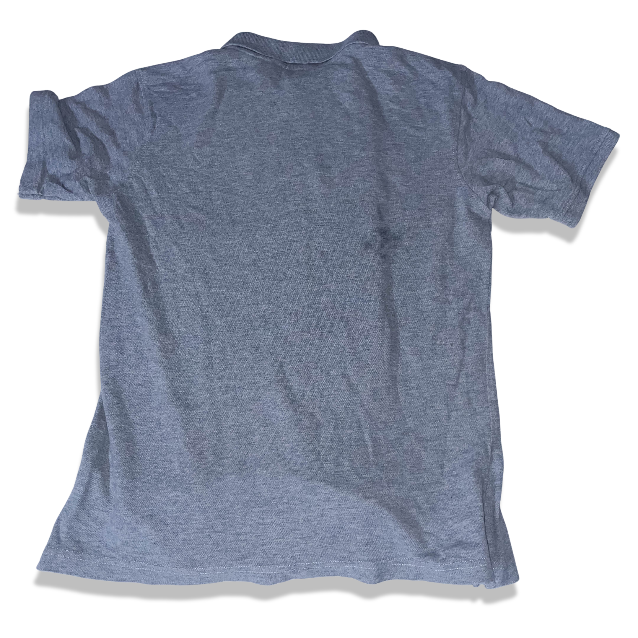 Vintage womens grey Aviator London short sleeve polo shirt M