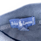 Vintage Grey polo ralph lauren medium regular fit short sleeve polo shirt