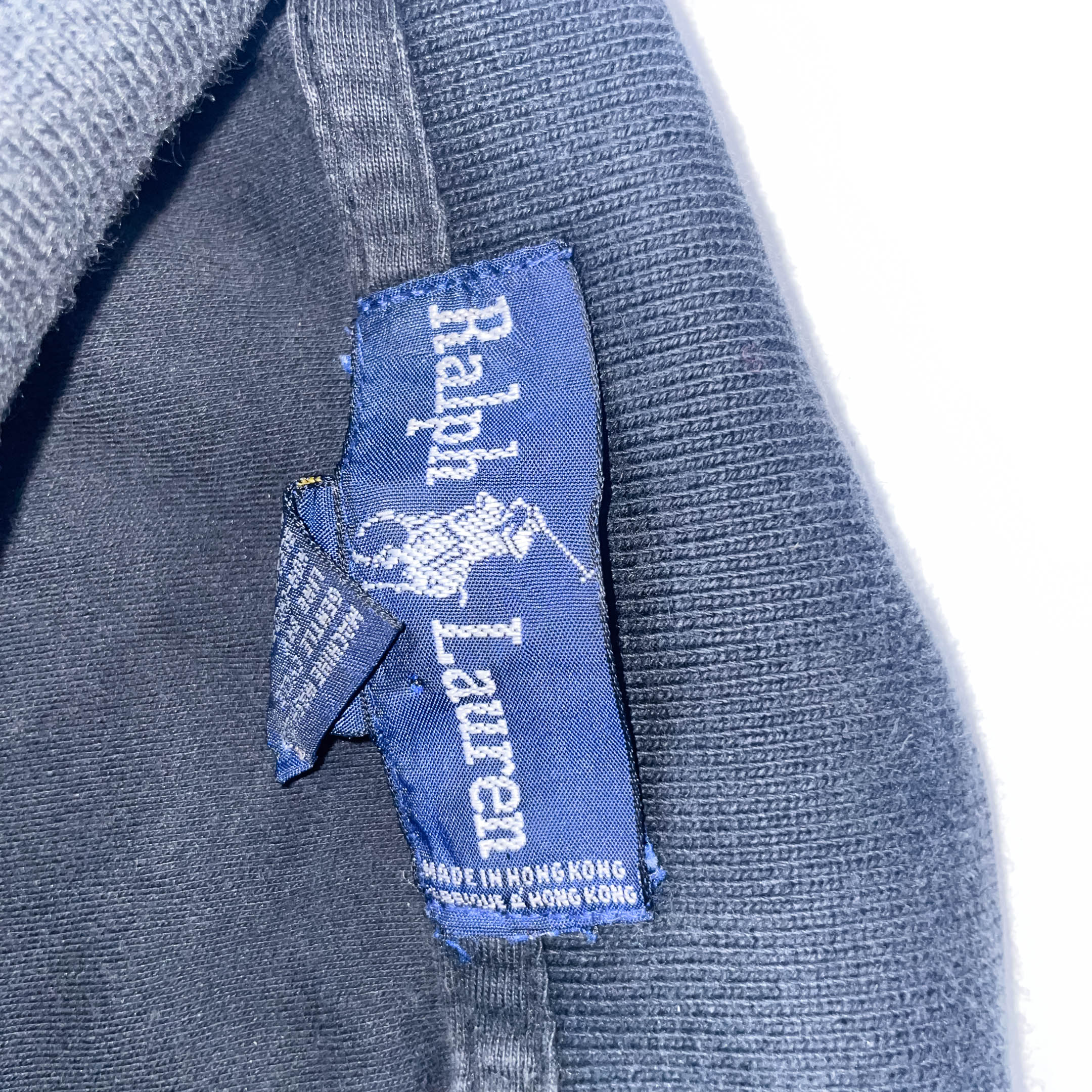 Vintage Grey polo ralph lauren medium regular fit short sleeve polo shirt