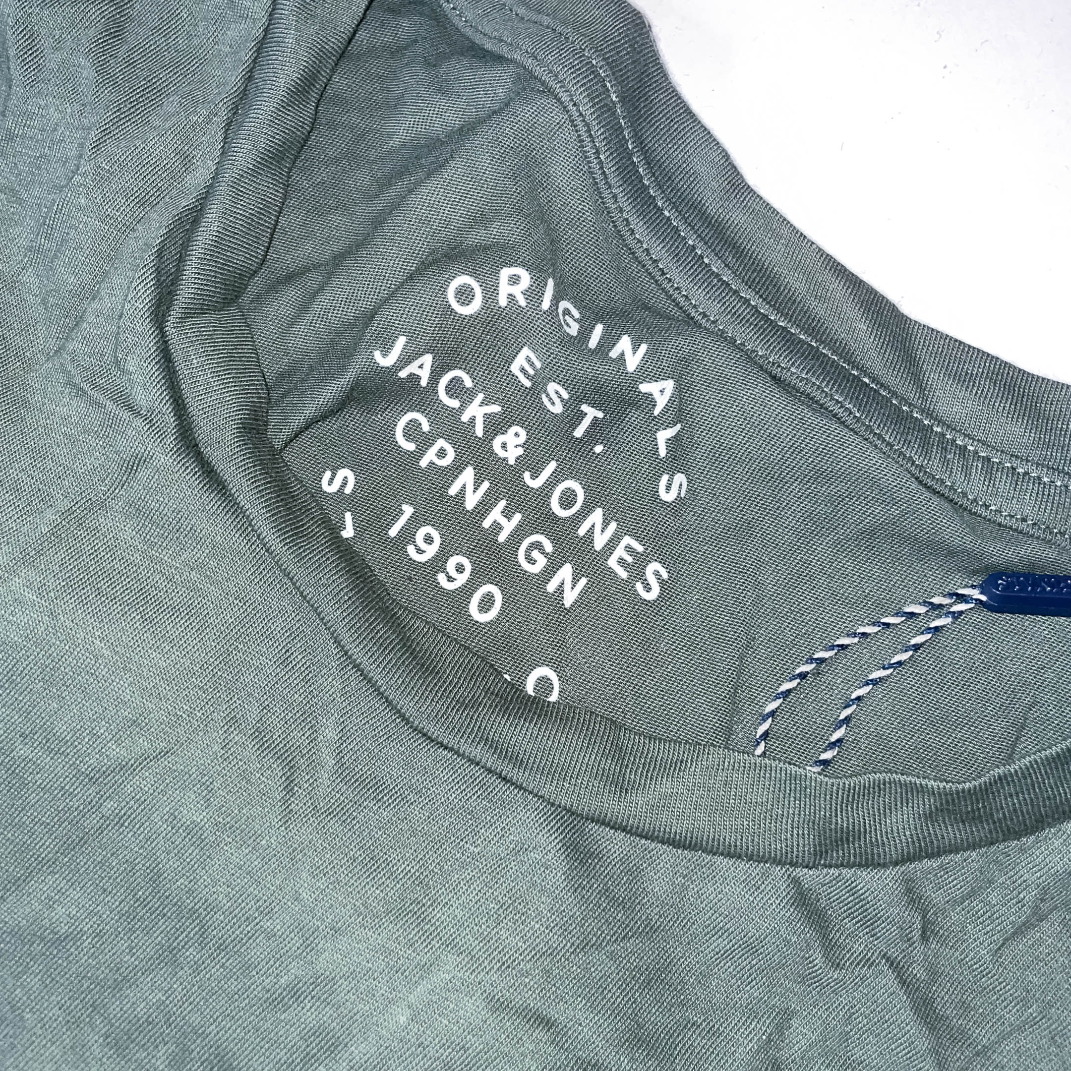 Vintage Jack & Jones Original grey medium slim fit tees