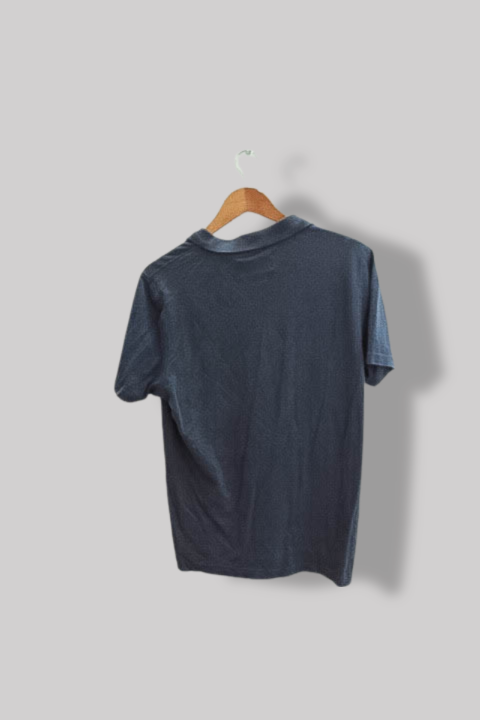Vintage Original Penguin heritage slim fit blue polo shirt M
