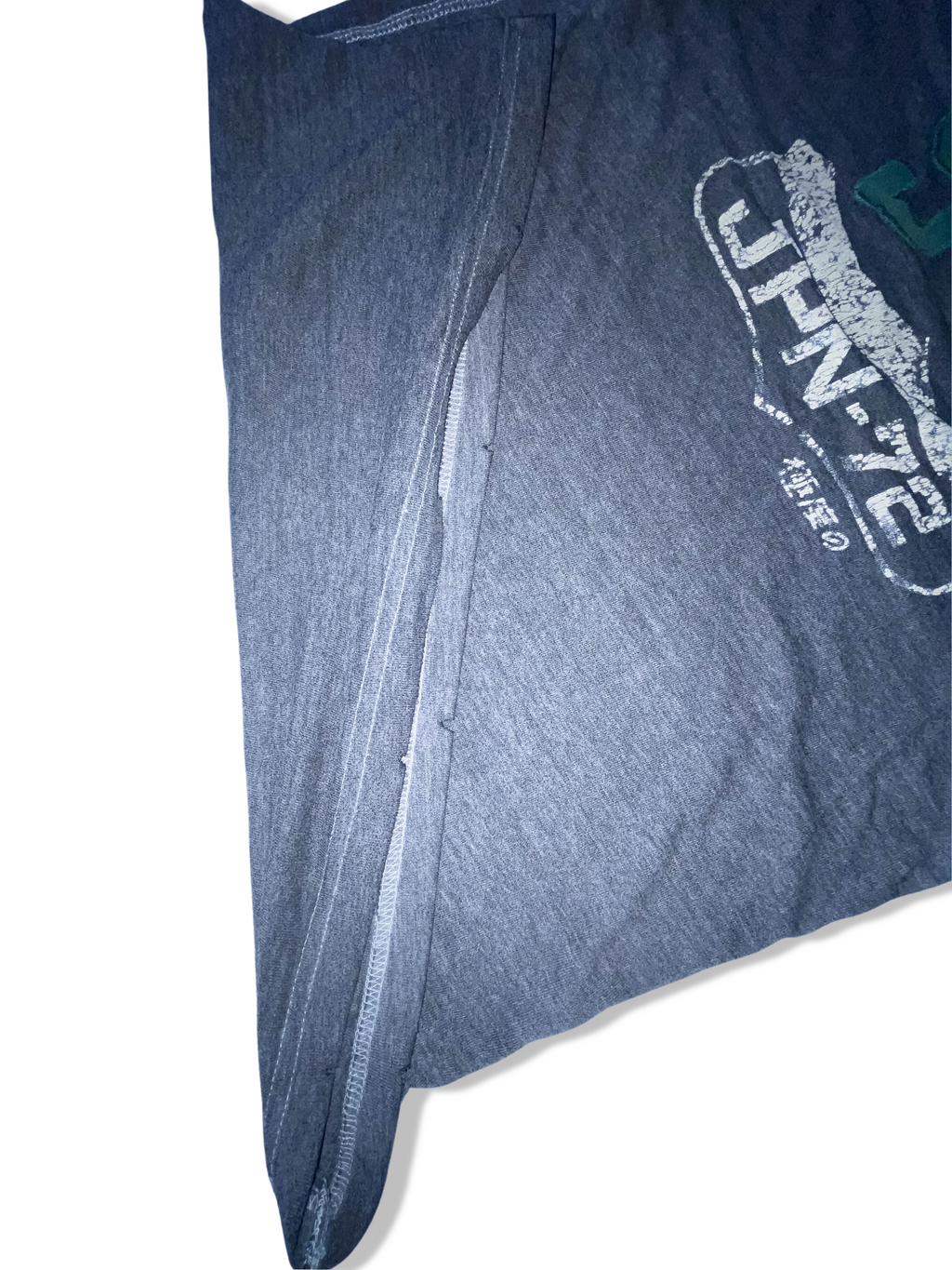 Vintage Mens Superdry Japan 72 graphics grey tees XL