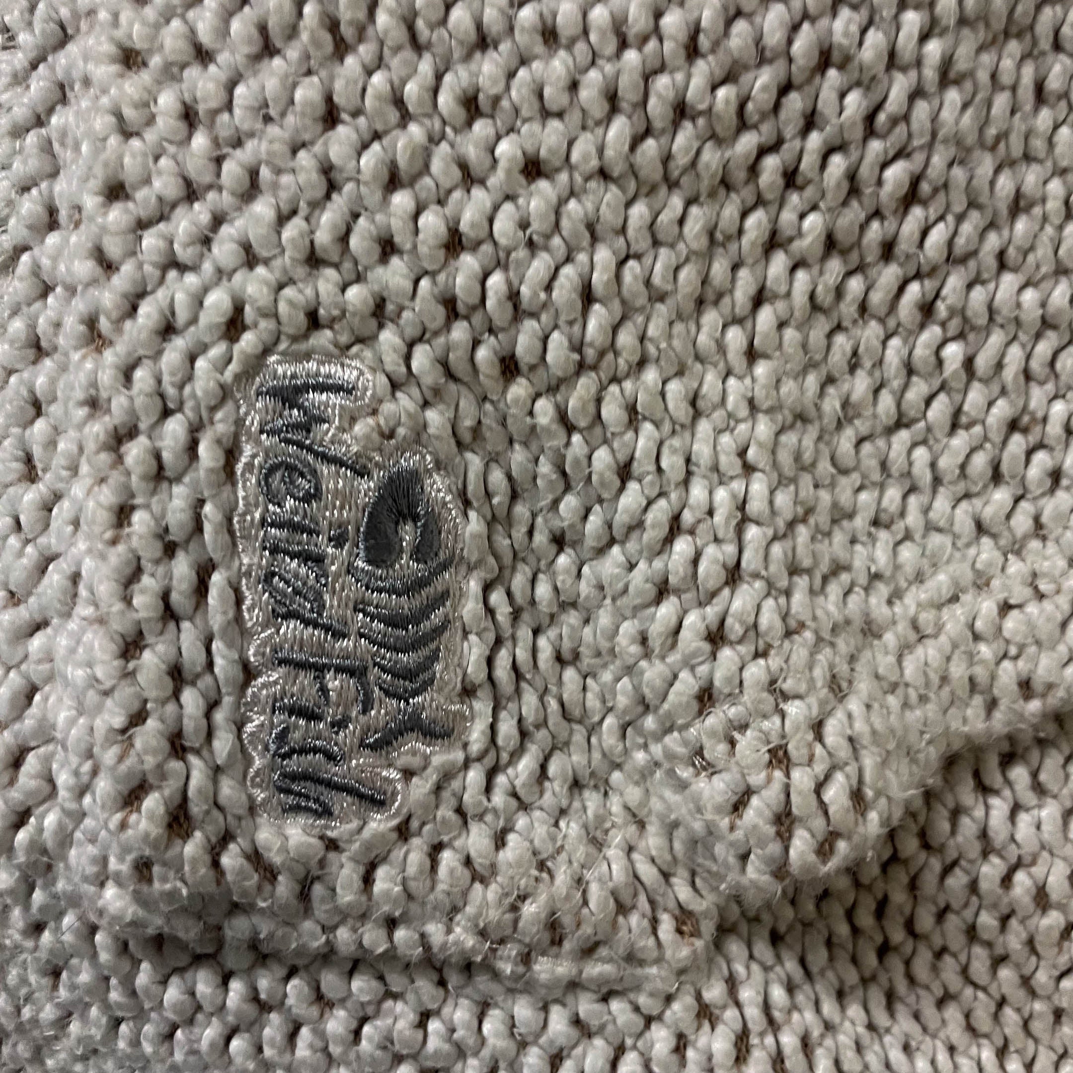 Vintage Weird fish Sontee womens cream thick cotton full zip sweatshort size 18 