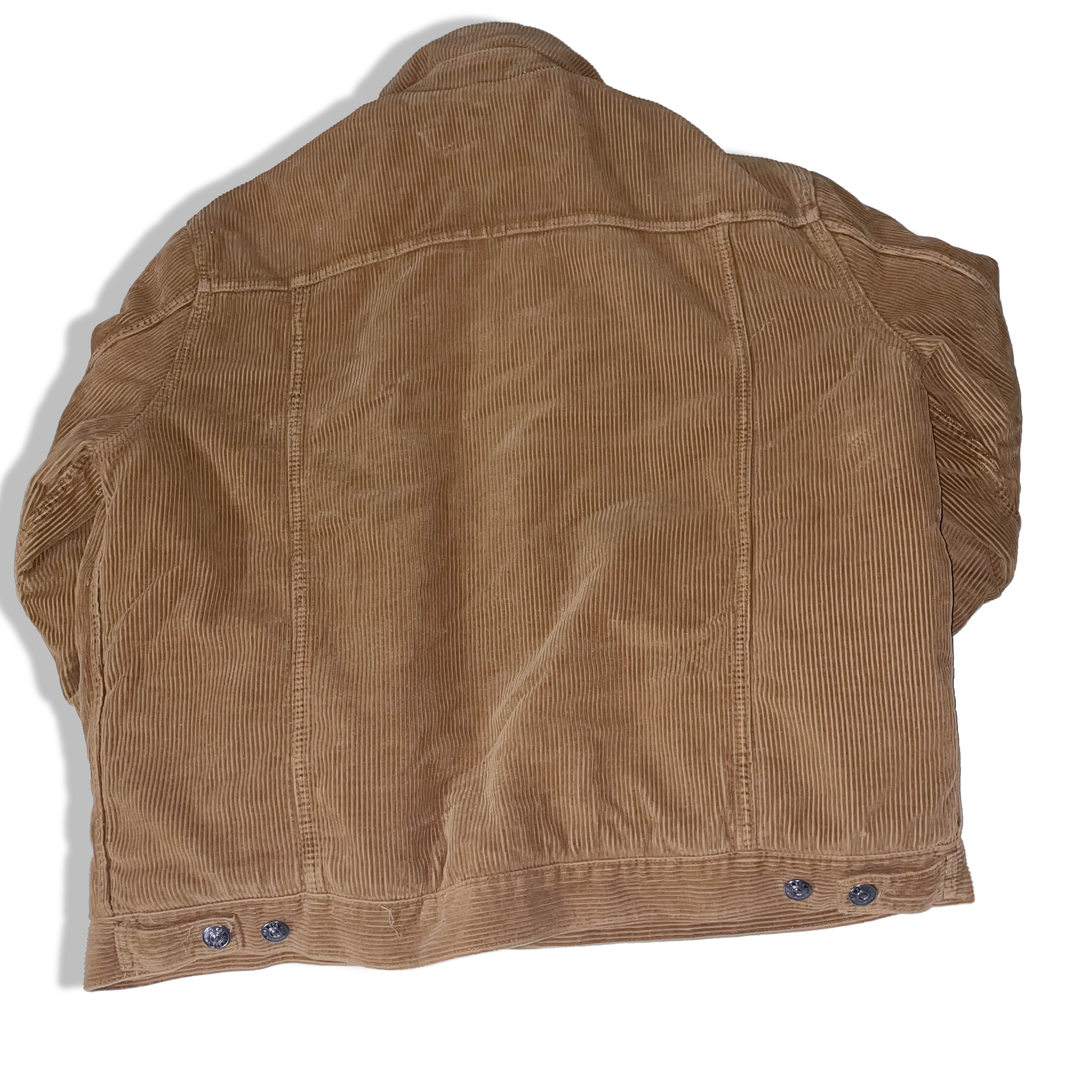 Vintage BDG Urban Outfitter Men's brown thickened corduroy jacket XL