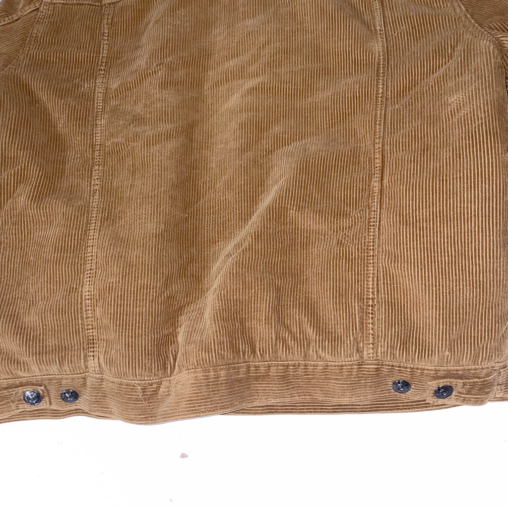 Vintage BDG Urban Outfitters Men's Brown Thick Corduroy Jacket, Size XL