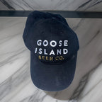 Vintage Black Goose Island logo print baseball cap