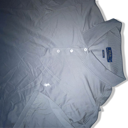 Vintage Grey mens Polo Ralph Lauren Stretch mesh polo shirt 3XL