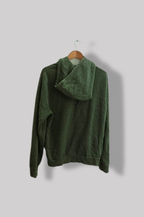 Vintage Khaki Green Old navy large full zip classic fit hoodie