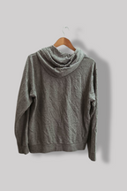 Jack & jones logo printed grey large regular fit hoodie