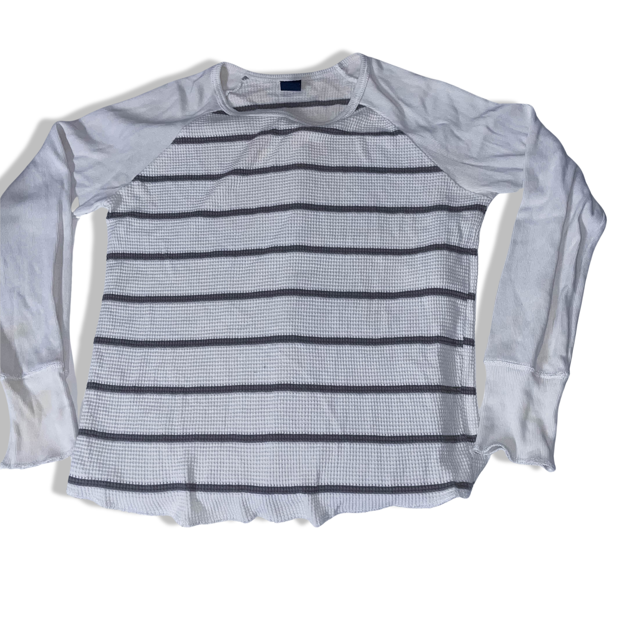 Vintage Gap white stripe sweatshirt XS