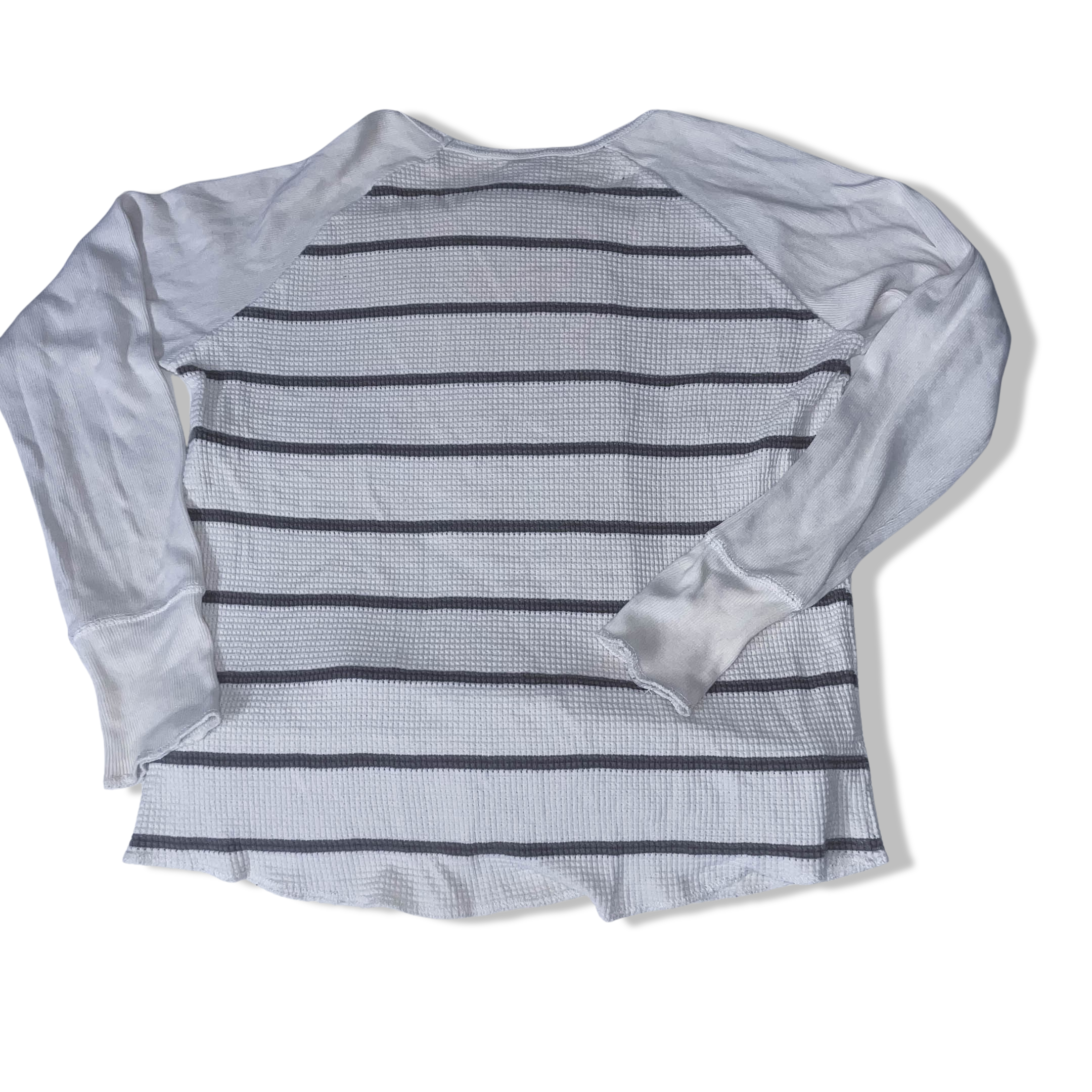 Vintage Gap white stripe sweatshirt XS