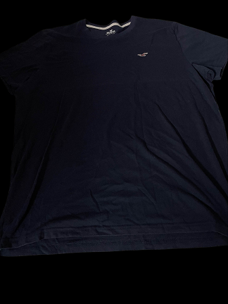 Vintage Hollister Co. plain Navy crew-neck short sleeve tees XL