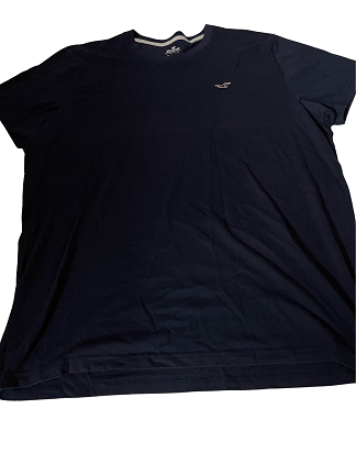 Vintage Hollister Co. plain Navy crew-neck short sleeve tees XL