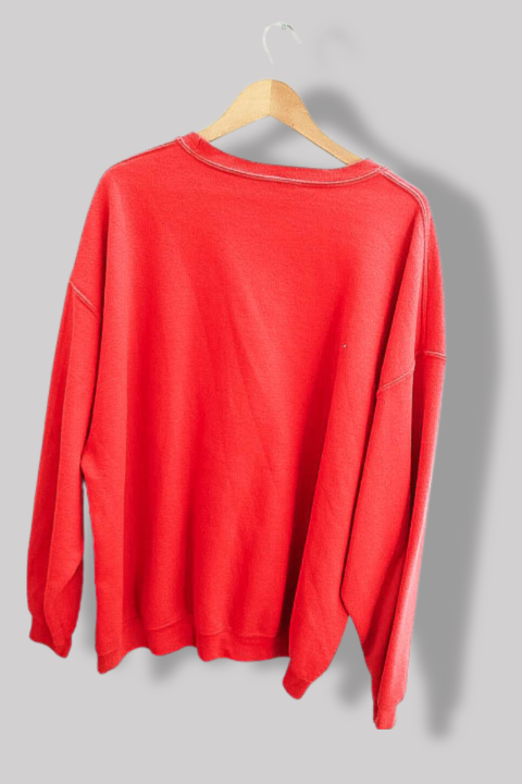 Vintage Coca Cola Classic Carbonated Soft Drink red oversize Swearshirt XXL