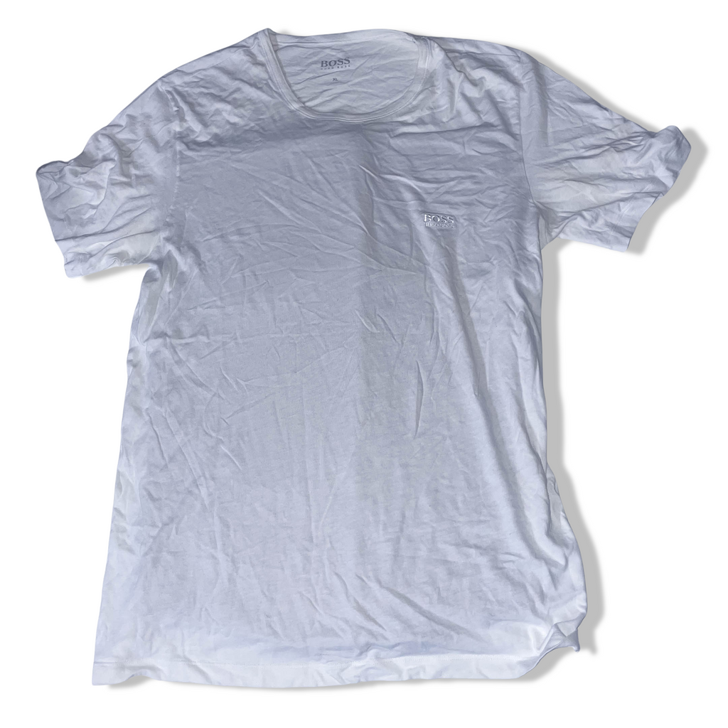 Vintage White Hugo boss mens XL tshirt