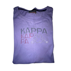 Vintage Women Kappa purple short sleeve tees XL