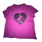 Vintage womens pink juicy couture small cropped tees