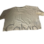 Vintage White Calvin klein XS short sleeve tees