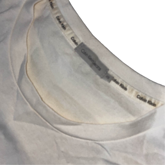 Vintage White Calvin klein XS short sleeve tees