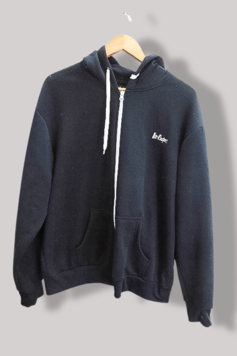 Vintage 90's Lee Cooper large black hoodie