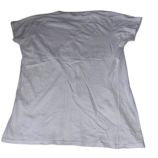 Vintage River Island white medium regular fit short sleeve tees