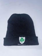Vintage black ireland logo beanie hat
