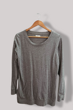 Jacqueline de yong grey medium regular fit womens sweatshirt