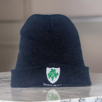 Vintage black ireland logo beanie hat