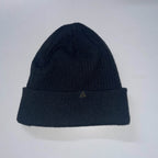 Vintage black winter beanie hat