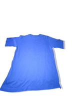 Vintage mens large blue Adidas big logo tees