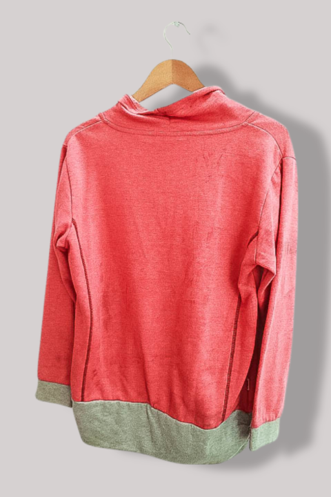 Vintage Fila Italia orange womens v-neck large sweatshirt