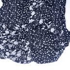 Womens Y2k Maison D'Amelie black floral print small top