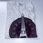 Vintage white Kenzo Paris Graphics medium short sleeve tees