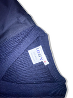 Vintage Iggy blue wool large V-neck jumper