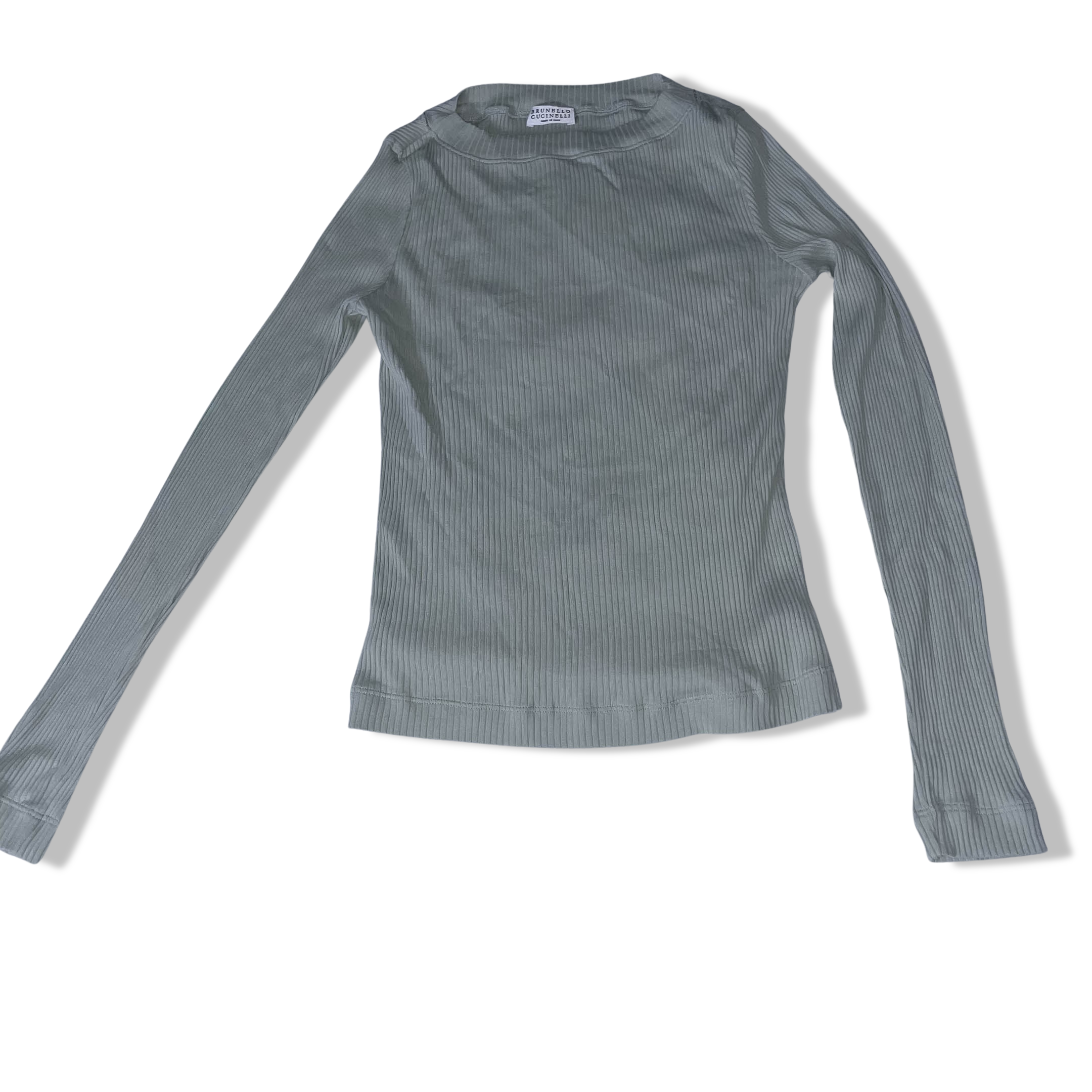 Womens Y2k Brunello Cucinelli green sweatshirt XXL