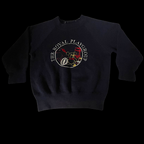 Vintage Kids Russell royal Playgroup graphics navy small sweatshirt