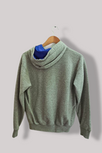 Vintage Adidas big logo grey small regular fit hoodie