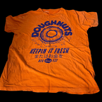 Vintage Cedarwood state doughnut keep it fresh graphics medium orange tees