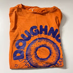 Vintage Cedarwood state doughnut keep it fresh graphics medium orange tees