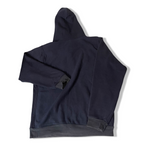 Vintage United State Coast Guard Academy logo print mens blue hoodie in S| 3710