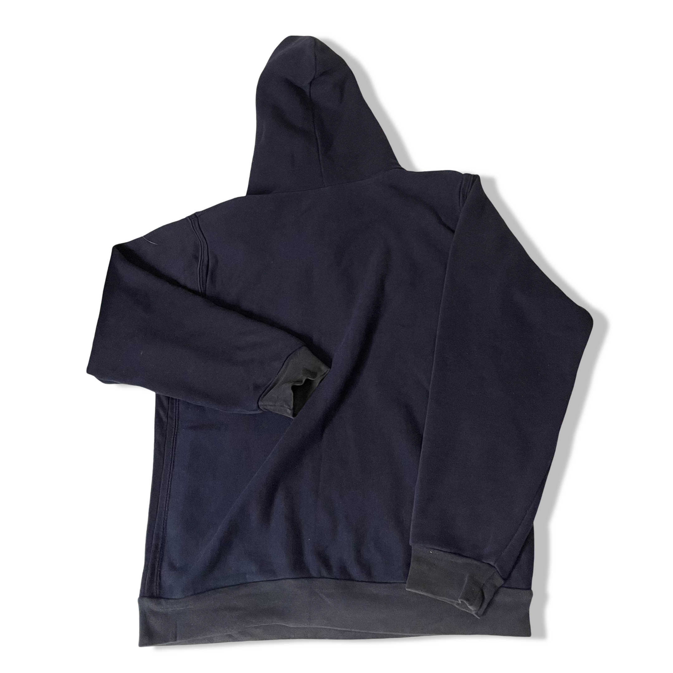 Vintage United State Coast Guard Academy logo print mens blue hoodie in S| 3710