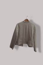 Vintage womens Dorothy perkins cream cropped jacket uk 46