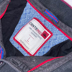 Vintage Black Centered mens large polo shirt