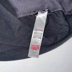 Vintage Black Centered mens large polo shirt